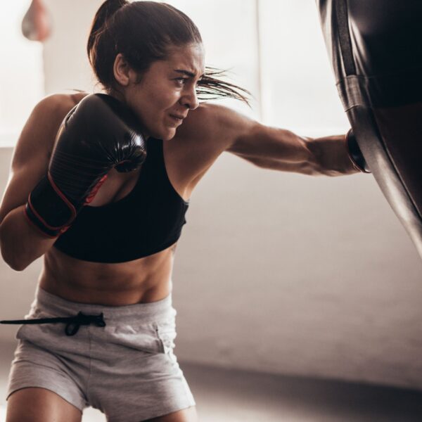 La boxe pour se défouler