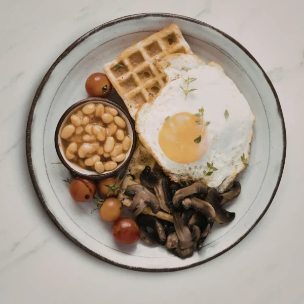 Prenez un petit déjeuner salé