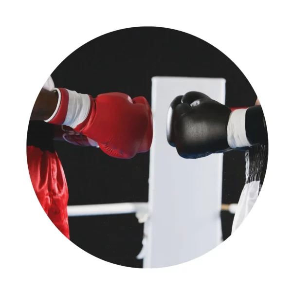Le but de la boxe est de toucher sans se faire toucher.