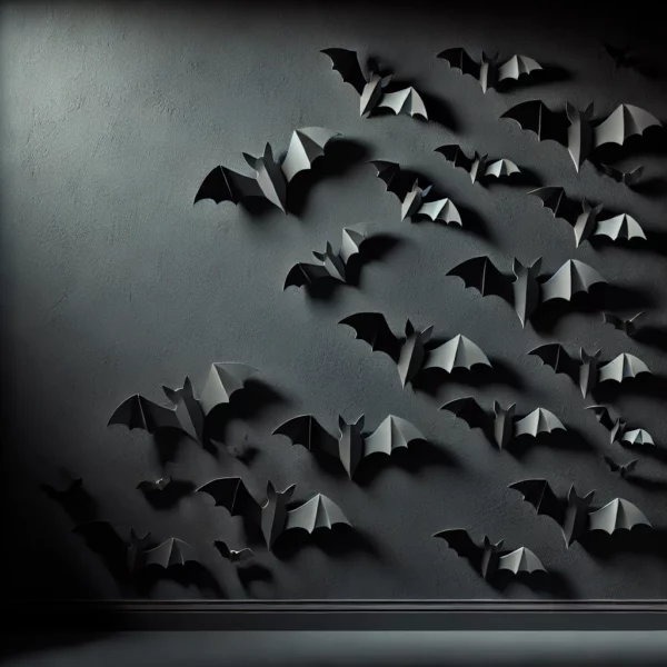 Faire des chauves-souris en papier