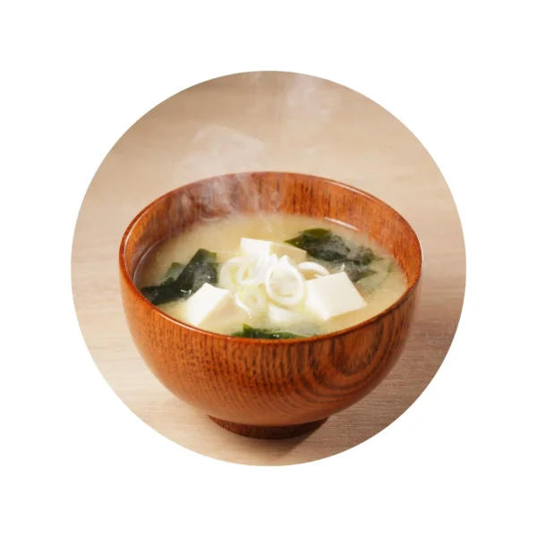Soupe miso aux légumes